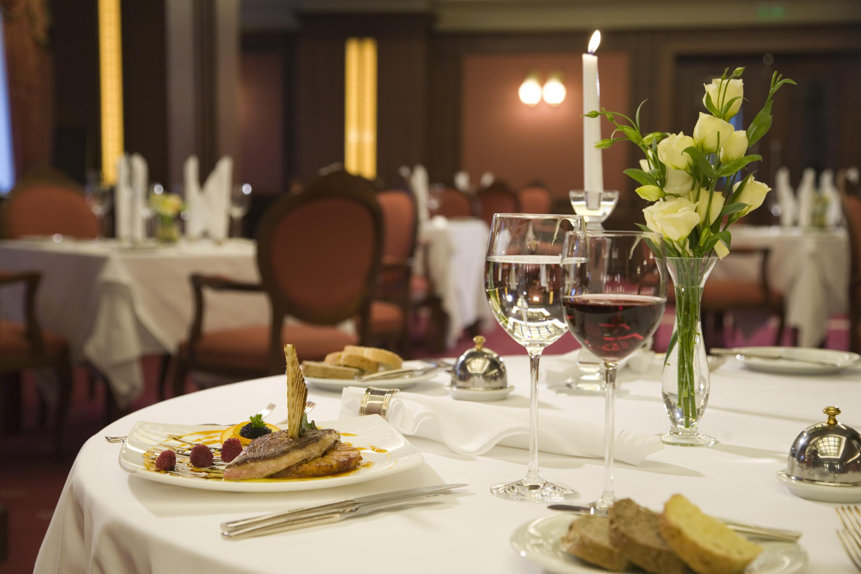 Grand Hotel Sofia Exterior photo A table set for fine dining