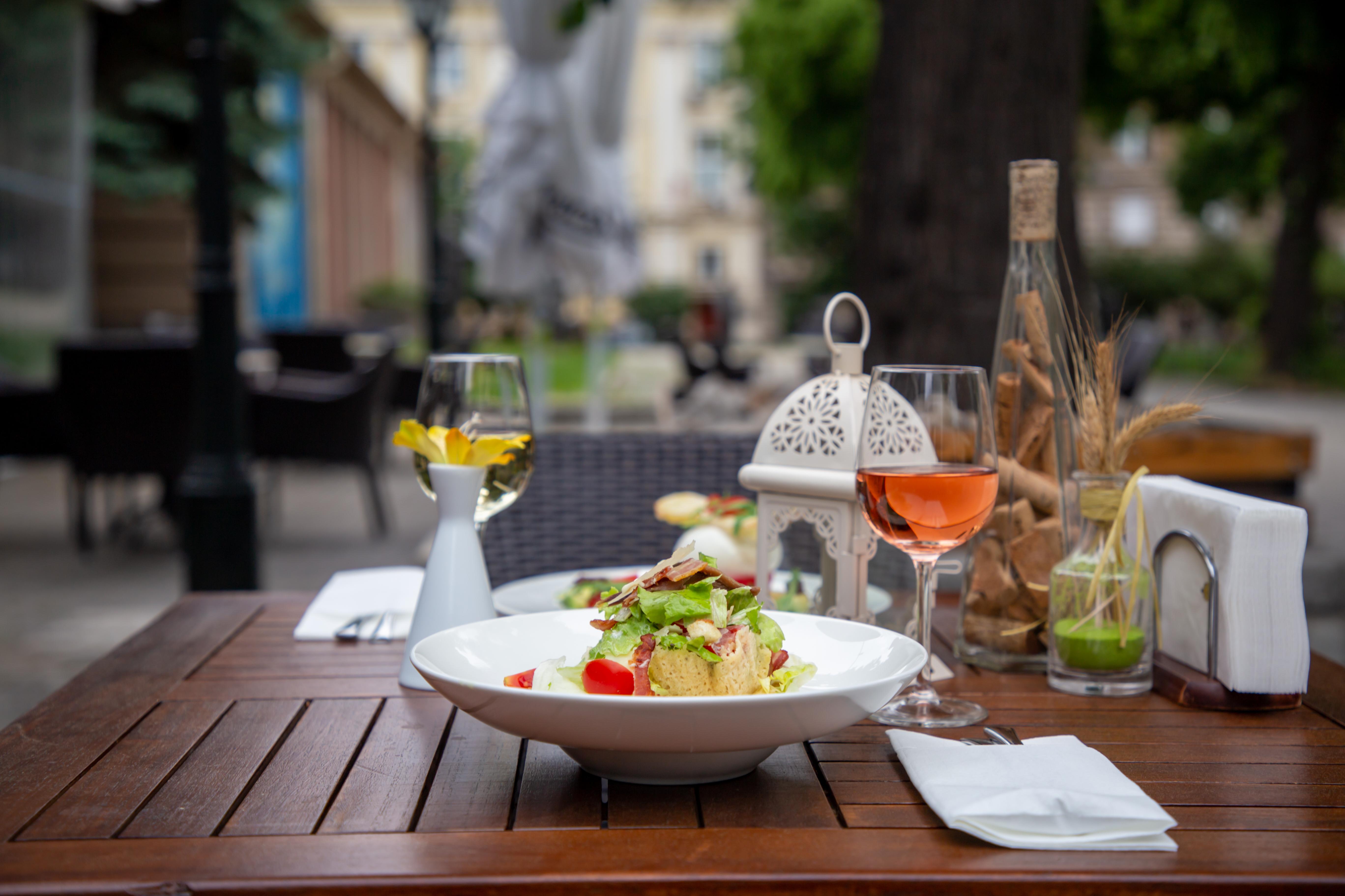 Grand Hotel Sofia Exterior photo A typical meal at a restaurant