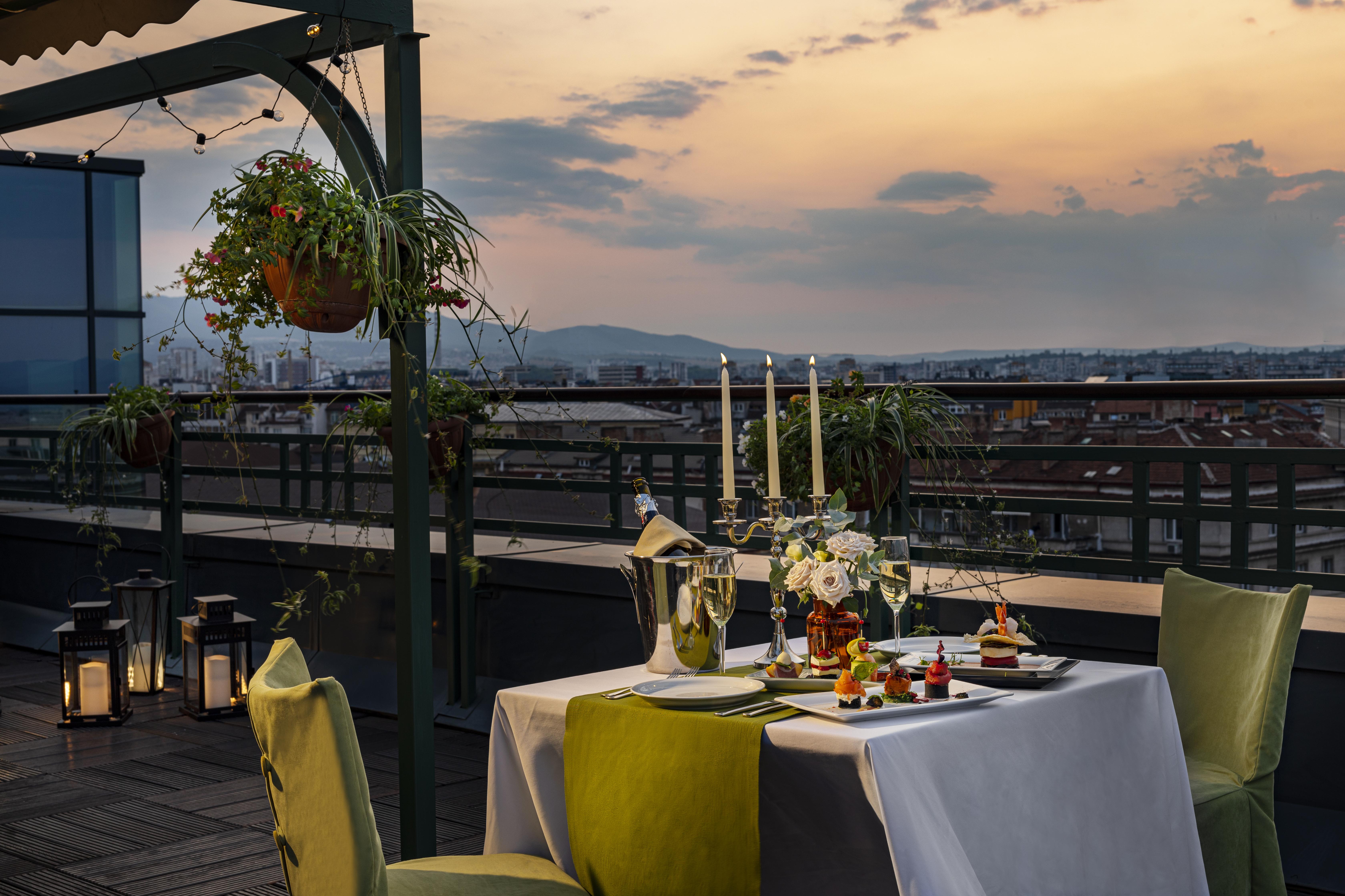 Grand Hotel Sofia Exterior photo The Terrace